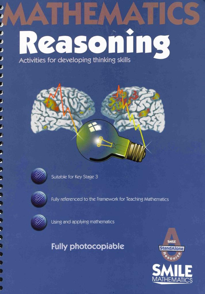 Mathematical reasoning activities for developing thinking skills STEM